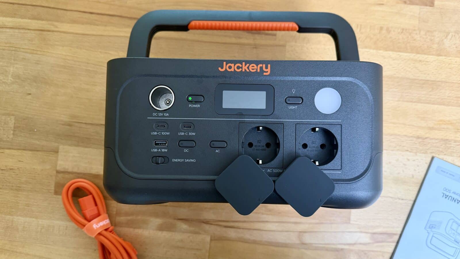 Vorderseite der Jackery Explorer 500 v2
