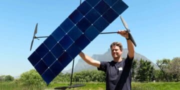 Die Solar-Drohne von Luke Maximo Bell