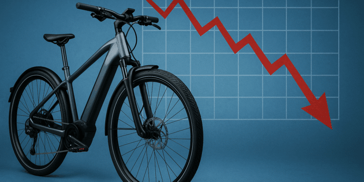 E-Bike-Leasing nach dem Boom: Warum es für Kunden jetzt teurer werden kann E-Bike-Leasing Abwärtstrend