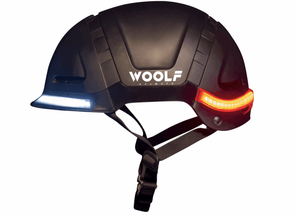 Lichter am Woolf Helmet