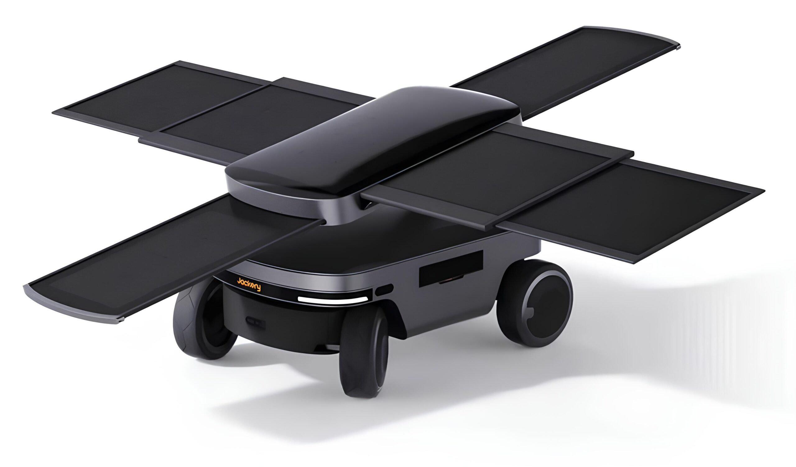 Ausklappbare Solarpanels des. Solar Mars Bots.