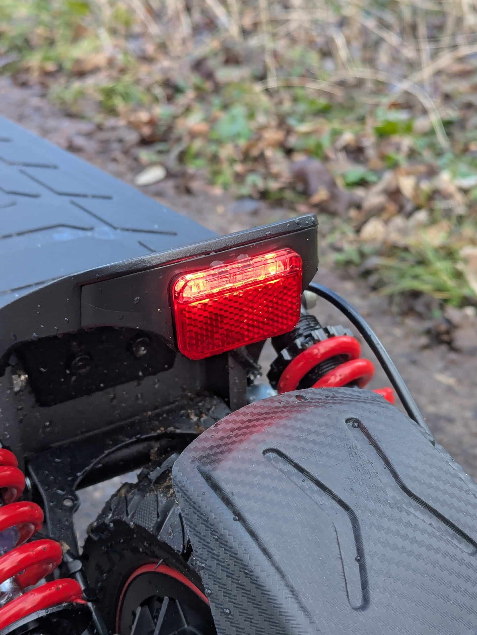 Rücklicht des iScooter iX7 Pro