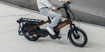 E-Lastenrad | Enviolo | KI - Tarran L1 Lifestyle Fahrt