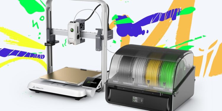 3D-Mehrfarbdruck für nur 400 Euro: Creality legt Bestseller neu auf Mehrfarbdruck zum günstigen Preis: Creality legt 3D-Drucker-Klassiker neu auf