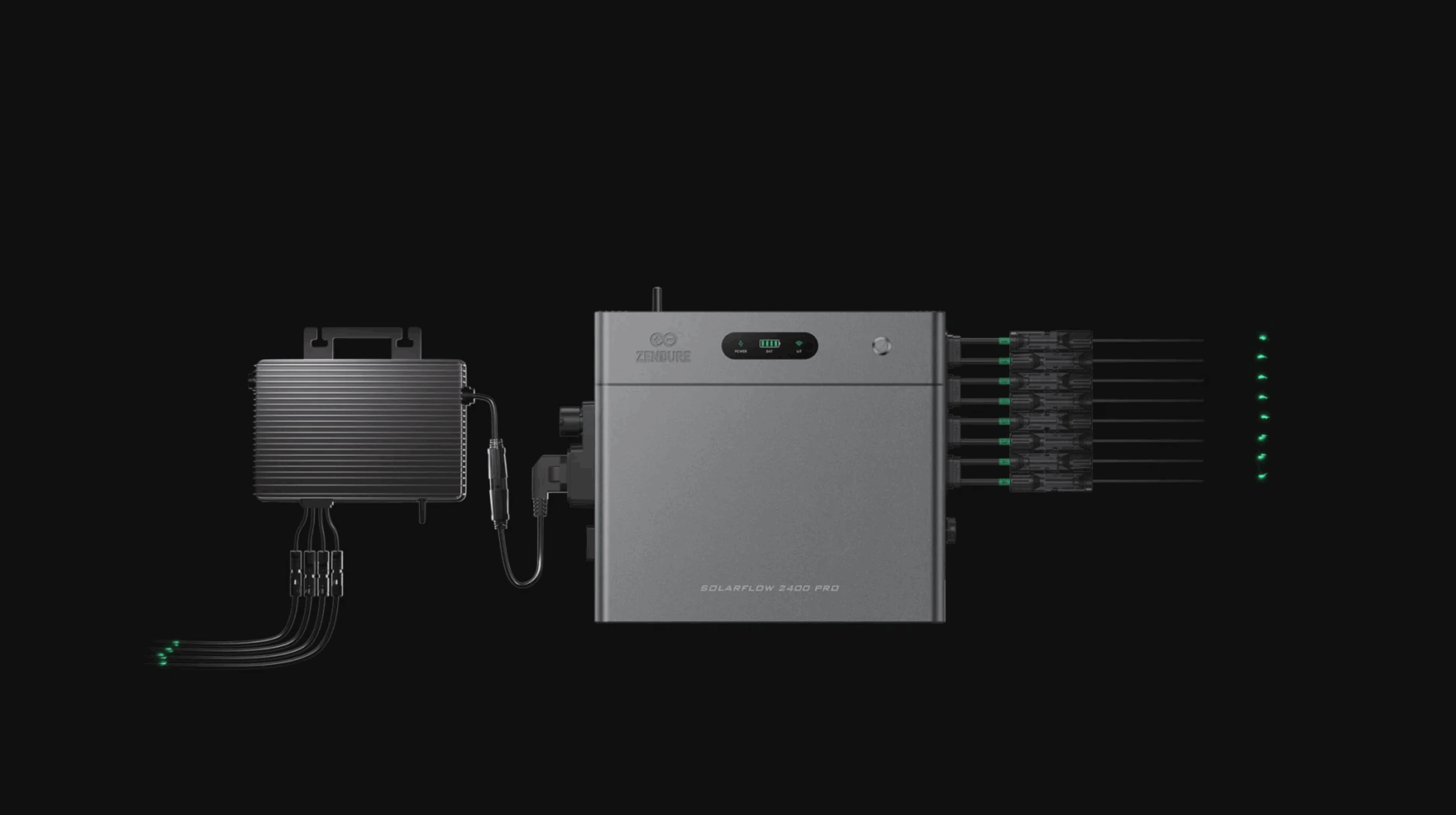 Energiespeicher | Heimspeicher | PV - zendure solarflow 2400 pro schaubild pv eingaenge scaled