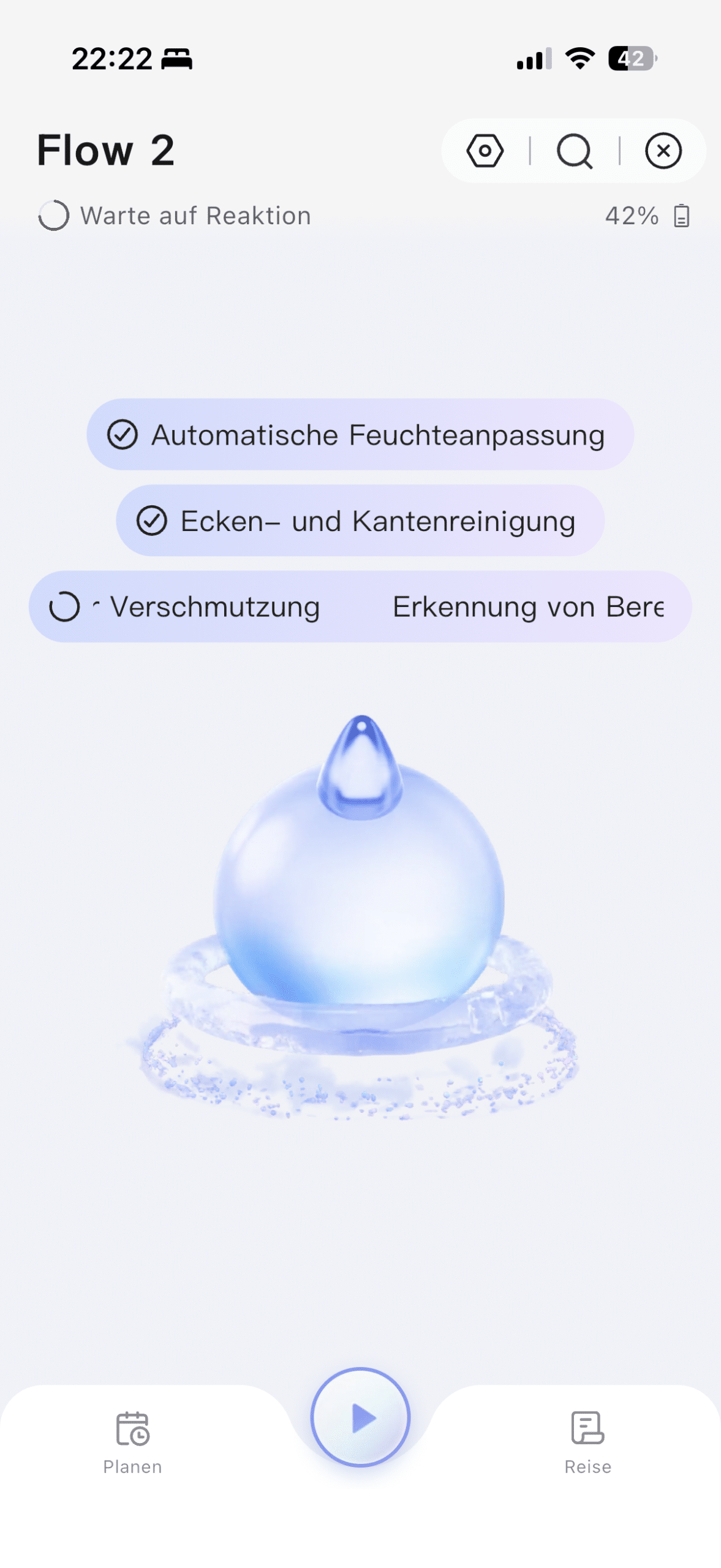 Narwal Flow 2 KI Erkennung