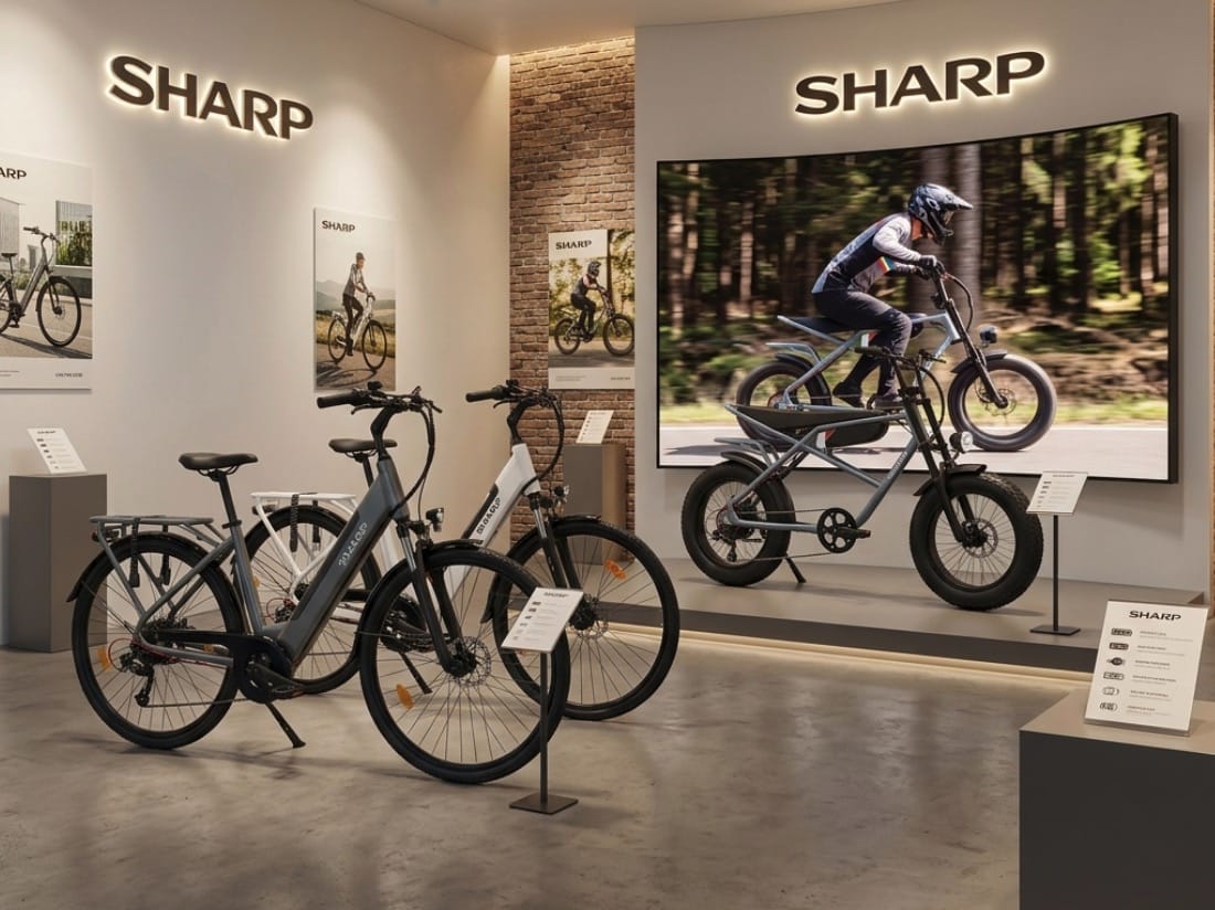 Neue Sharp E-Bikes