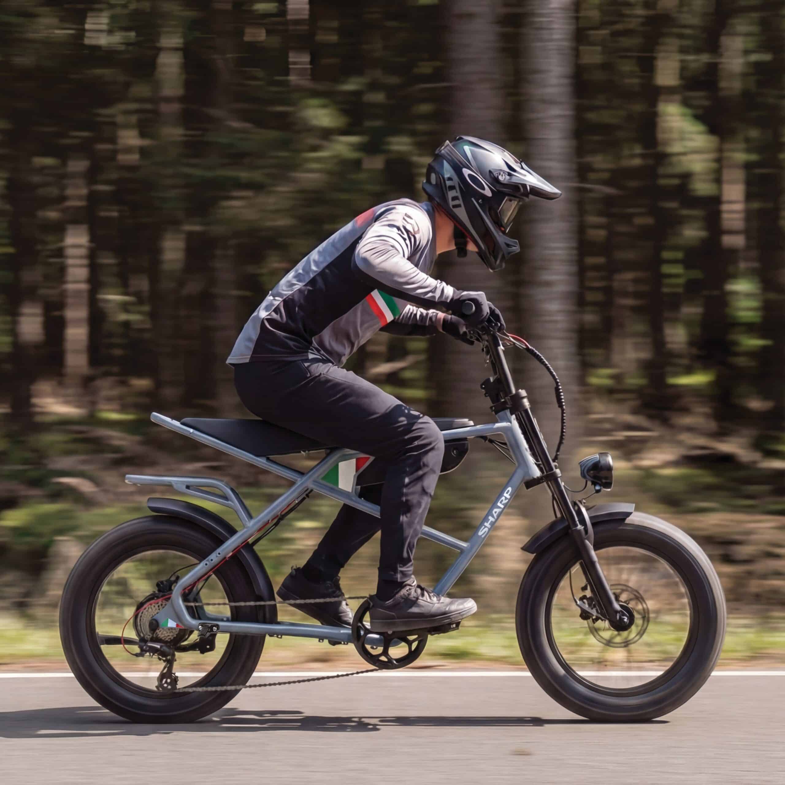 Sharp Moto Bike: Schickes Retro-E-Bike im Moped-Look