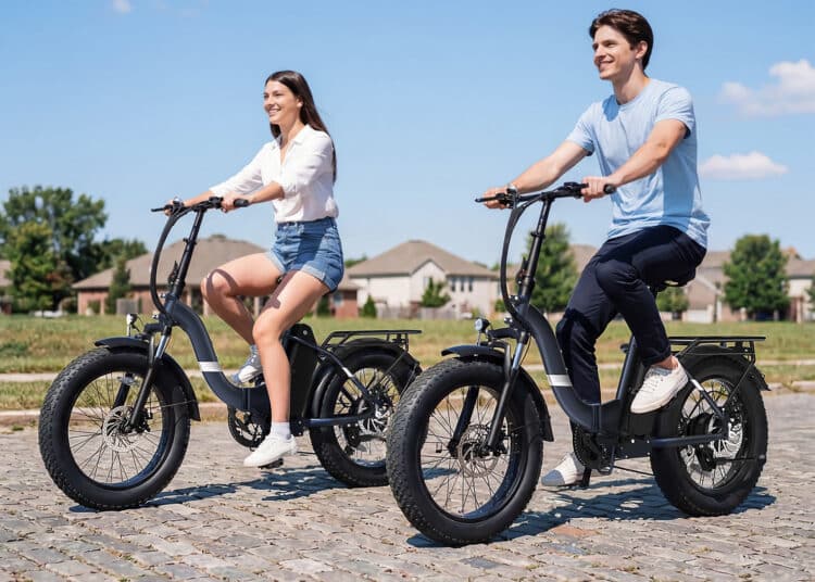 Das Touroll S2 Step-Thru Klapp-Fatbike