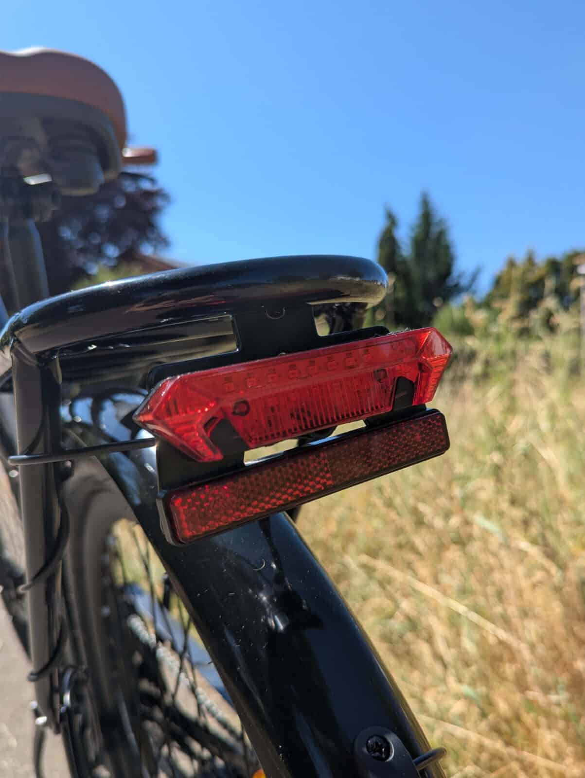 Rücklicht des Finbike UcityS
