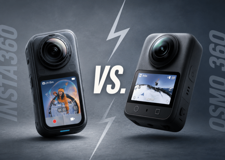 Insta360 X6 vs. DJI Osmo 360 II