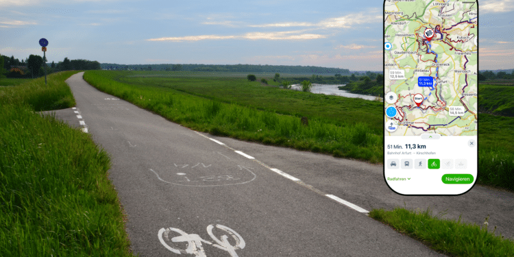 Geniales Navi-Feature ausprobiert: Mapy plant Fahrradtouren per Fingerstrich Mapy App Fahrradrouting per Fingerstrich ausprobiert 2
