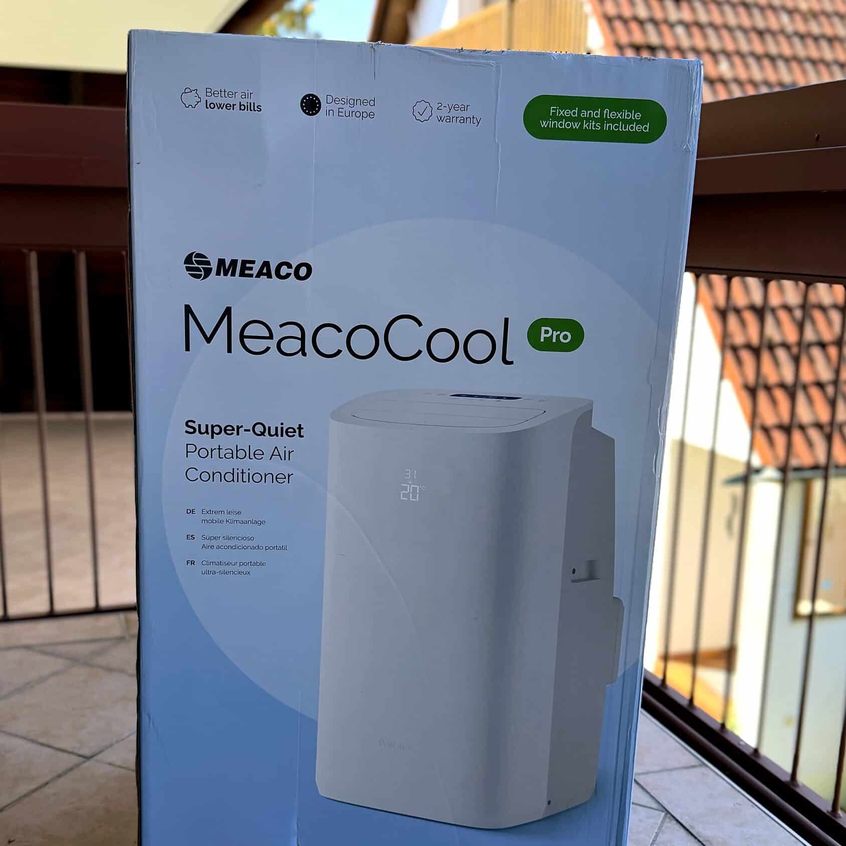 Verpackung: Auf dem Karton heißt die Cirro MeacoCool Pro