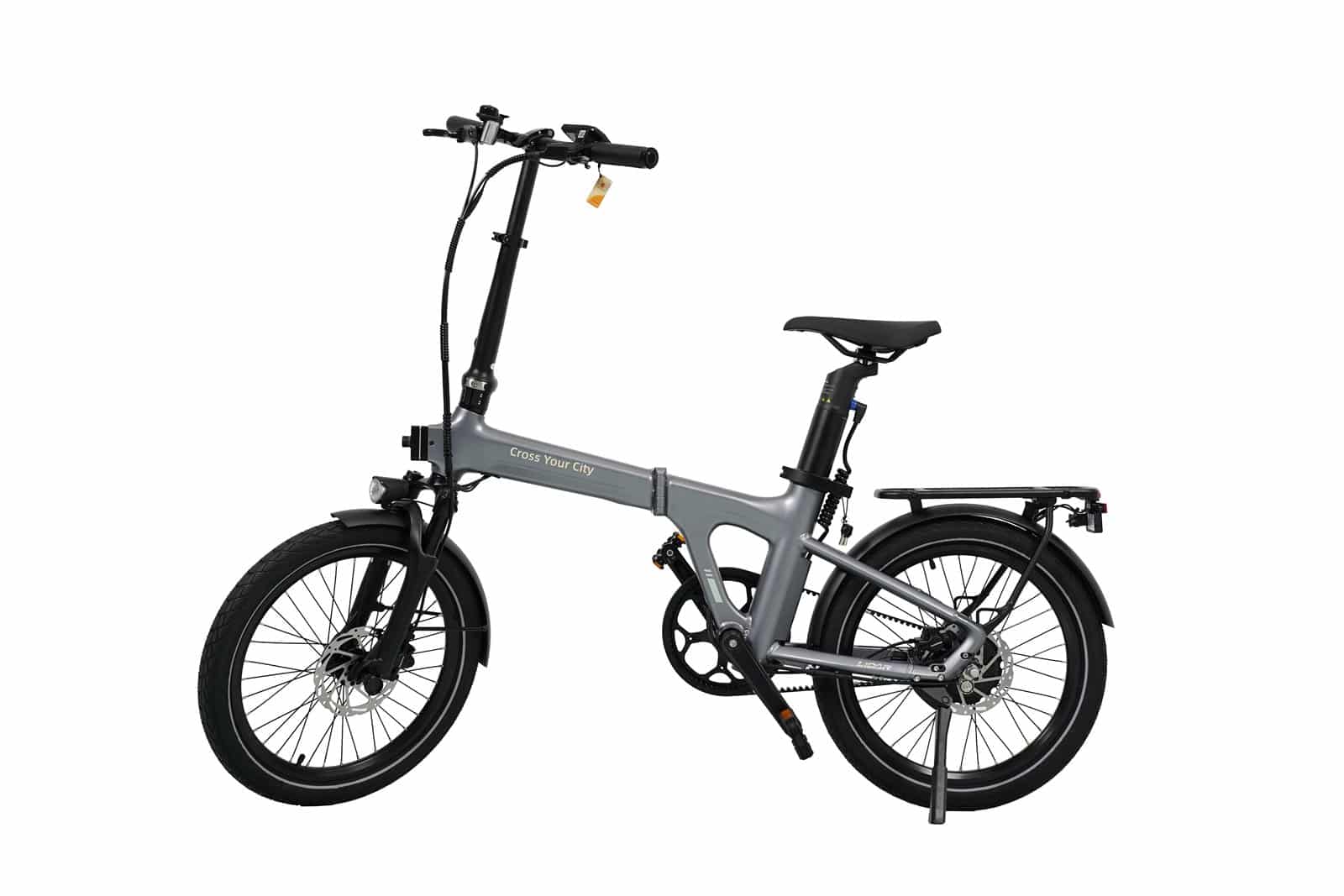 E-Bike mit LiDAR: ADO Air 20 LiDAR als Faltrad in der Seitenansicht