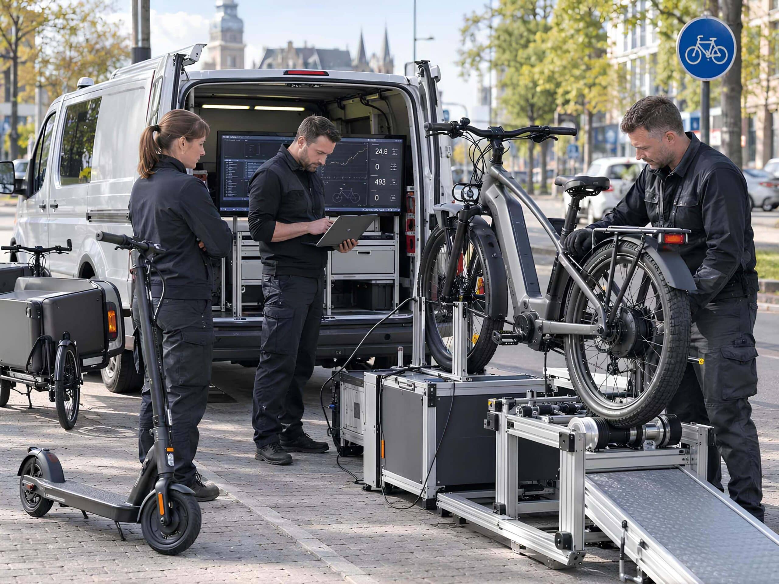 E-Bike-Tuning: Mobiler Prüfstand entlarvt Raser ab 2027