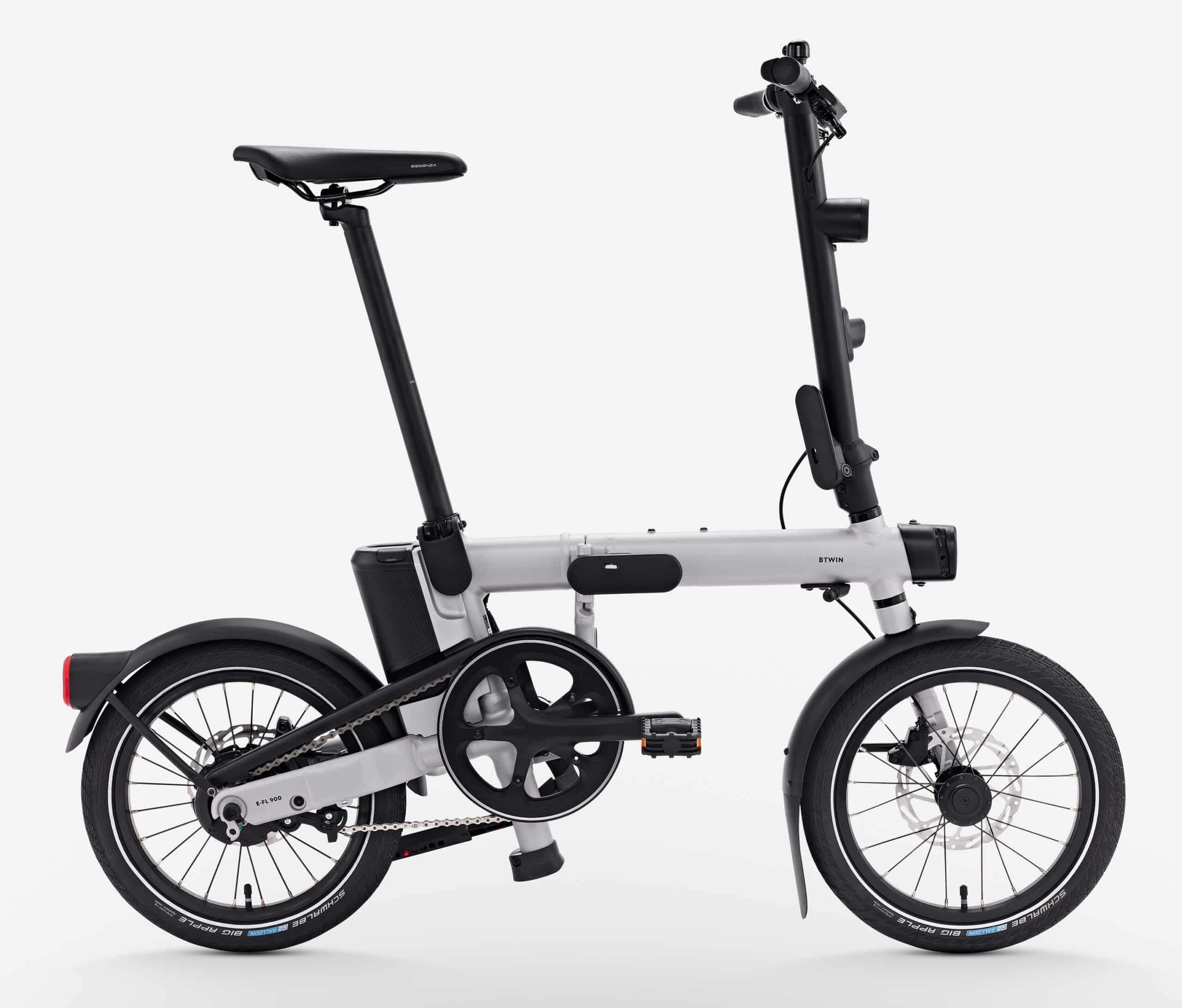 Seitenansicht des B’TWIN E-FL 900 von Decathlon