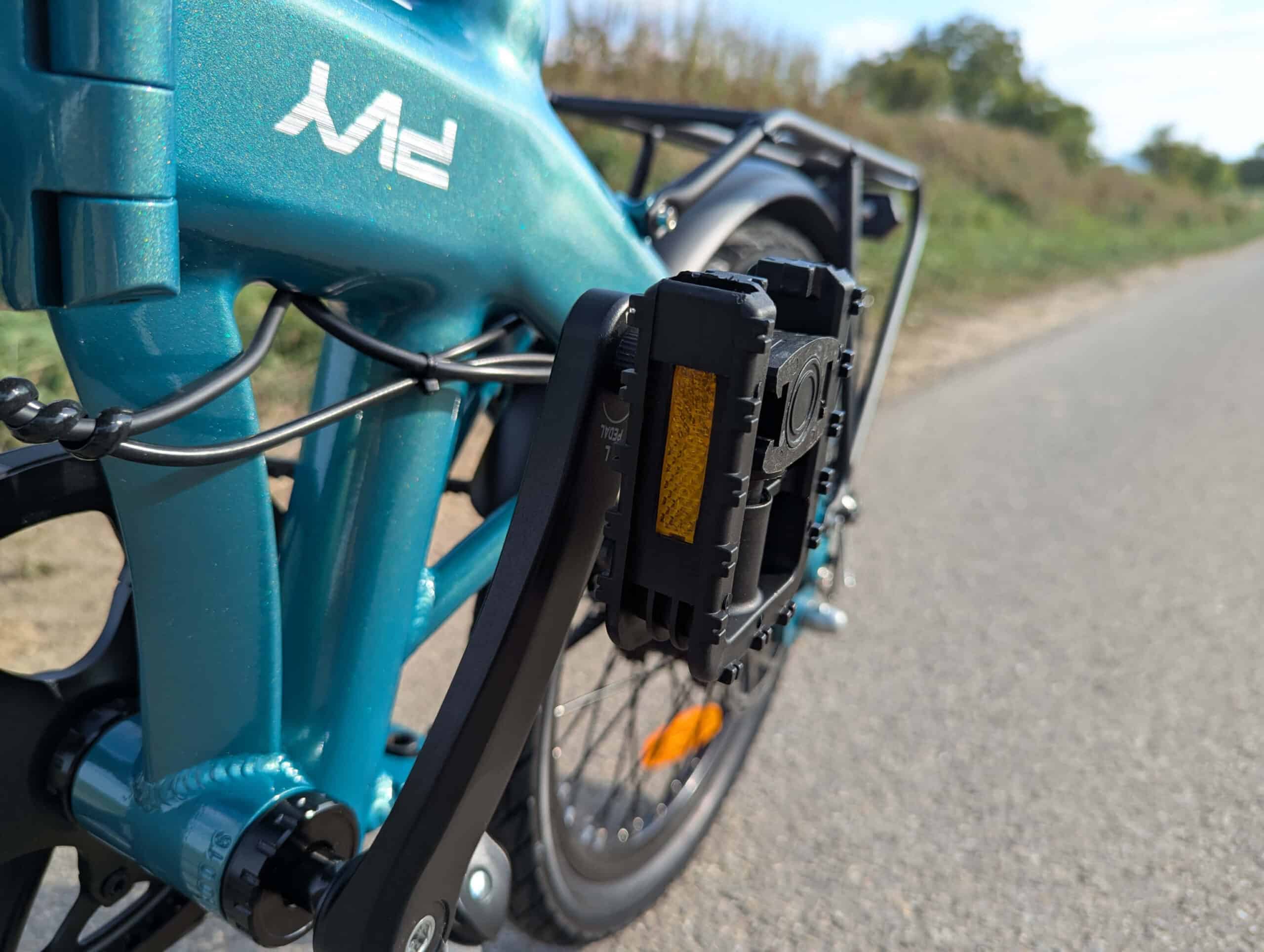 Klapppedale des PVY Z20 Ultra